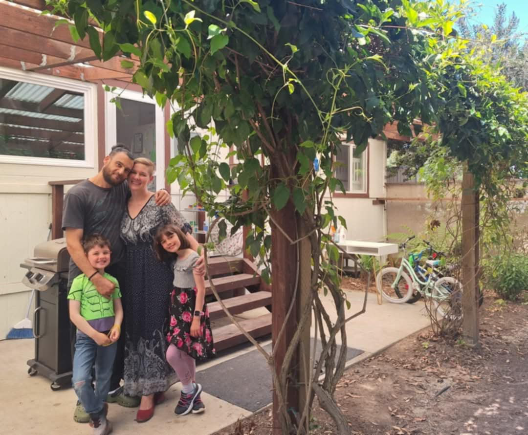 Family photo from the retreat